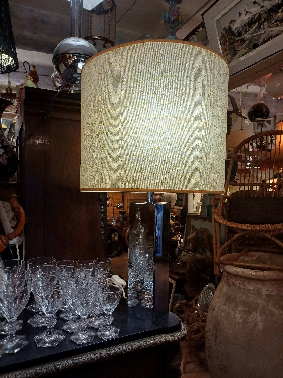 Grande Lampe de Salon, Goffredo Reggiani 1970