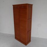 Vintage filing cabinet with roller shutters