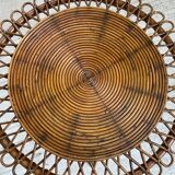 Table basse rotin « soleil »