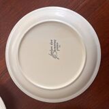6 plates from the Ateliers d’Art du Revernay France