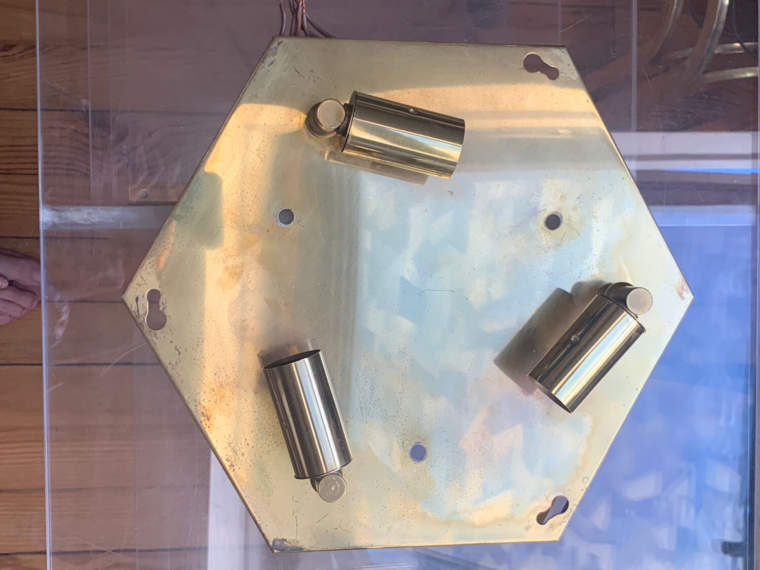 Pair of Italian wall lights