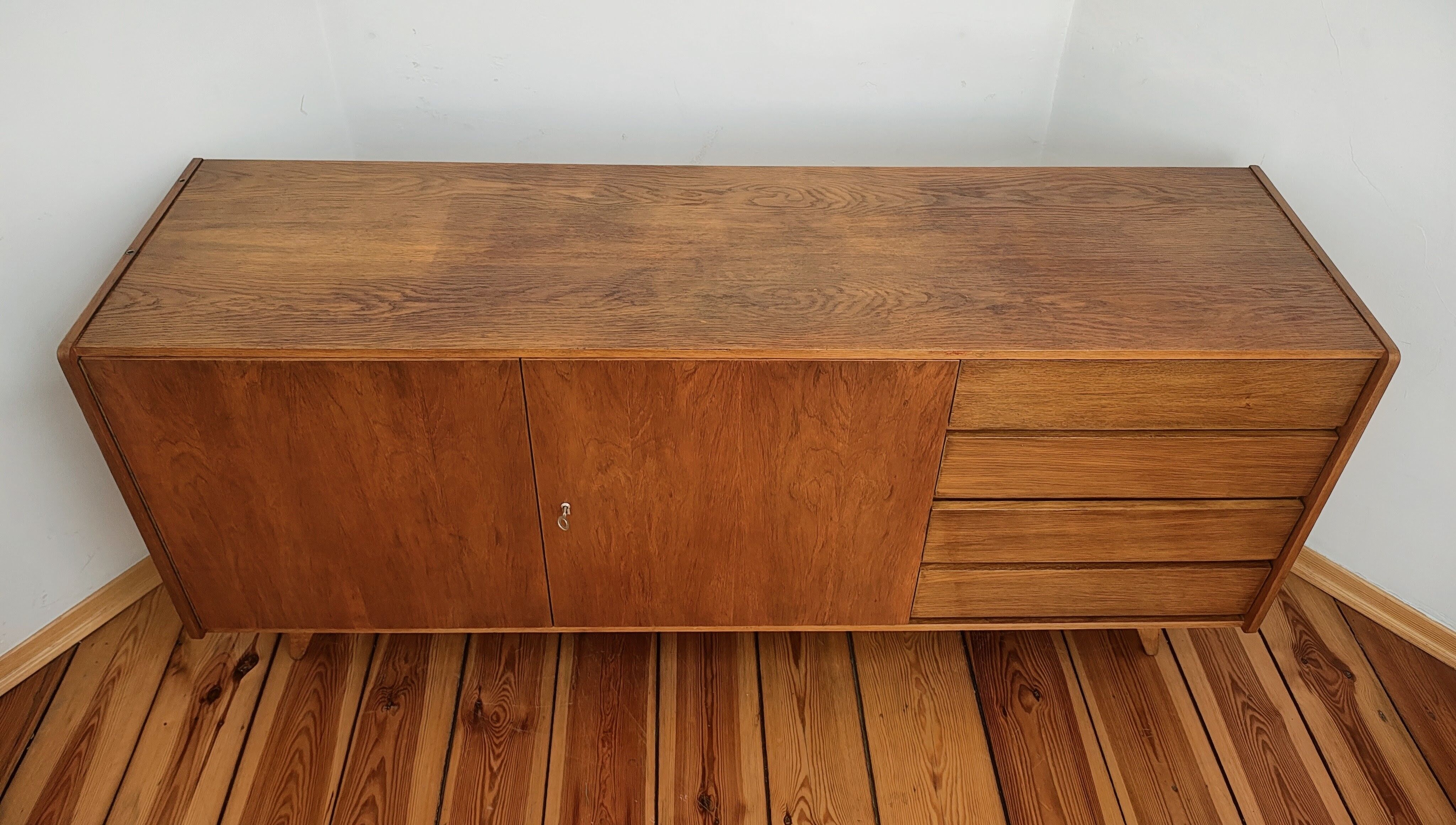 Czechoslovakian Sideboard by J. Jiroutek for Interier Praha, 1960s