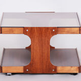 Table basse mid century fabriquée en Tchéquie des années 1960