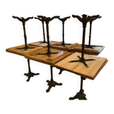Set of 7 bistro tables for Bérengère pro