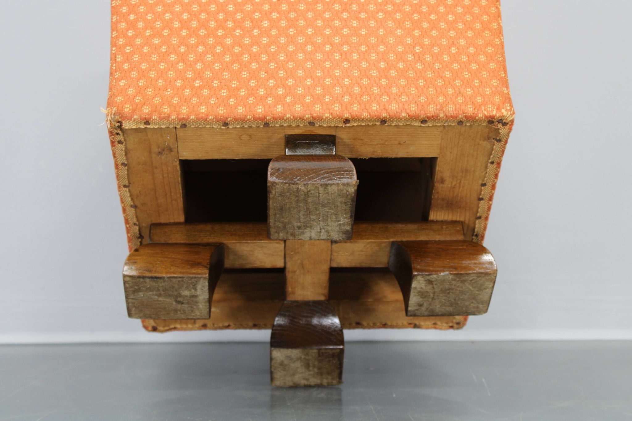 Tabouret Art Déco, Tchécoslovaquie années 1930