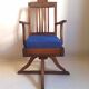 1900 Solid Teak Barber Chair