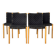 Model 737 chairs by Peter Maly for Thonet, 1990s set of 4