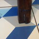 Old farm stool