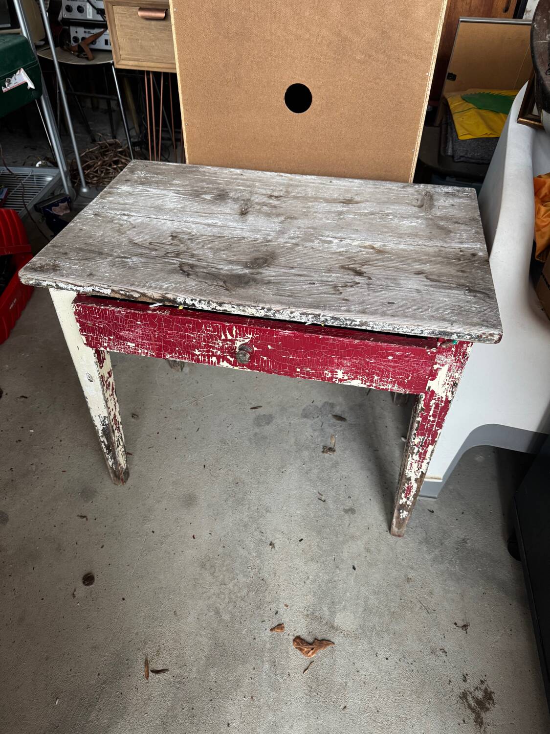 Small antique side table