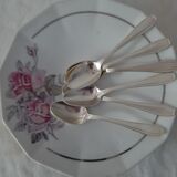 6 silver spoons Art Deco Sfam