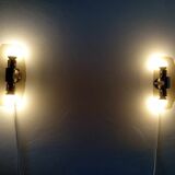 Pair of wall lamps murano 70s