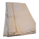Ecru canvas sheet metis blue flower