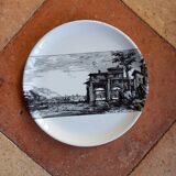 6 white plates decorations engravings Piranese