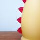 Postmodern glass table lamp from Trait D'Union, 1980s.