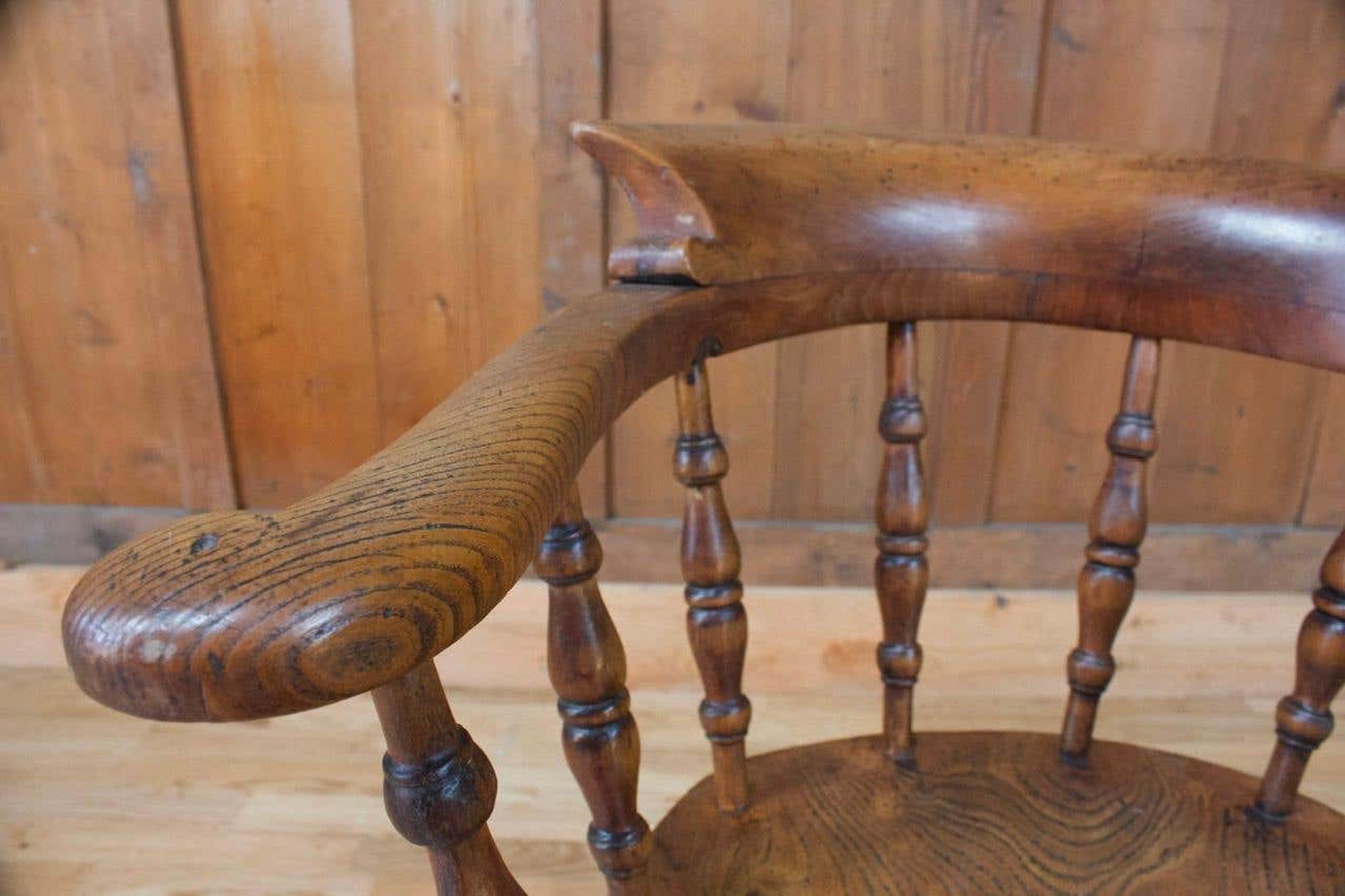 Victorian captain's chair 19th century