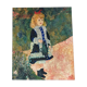 Oil on canvas The Girl with the Watering Can
