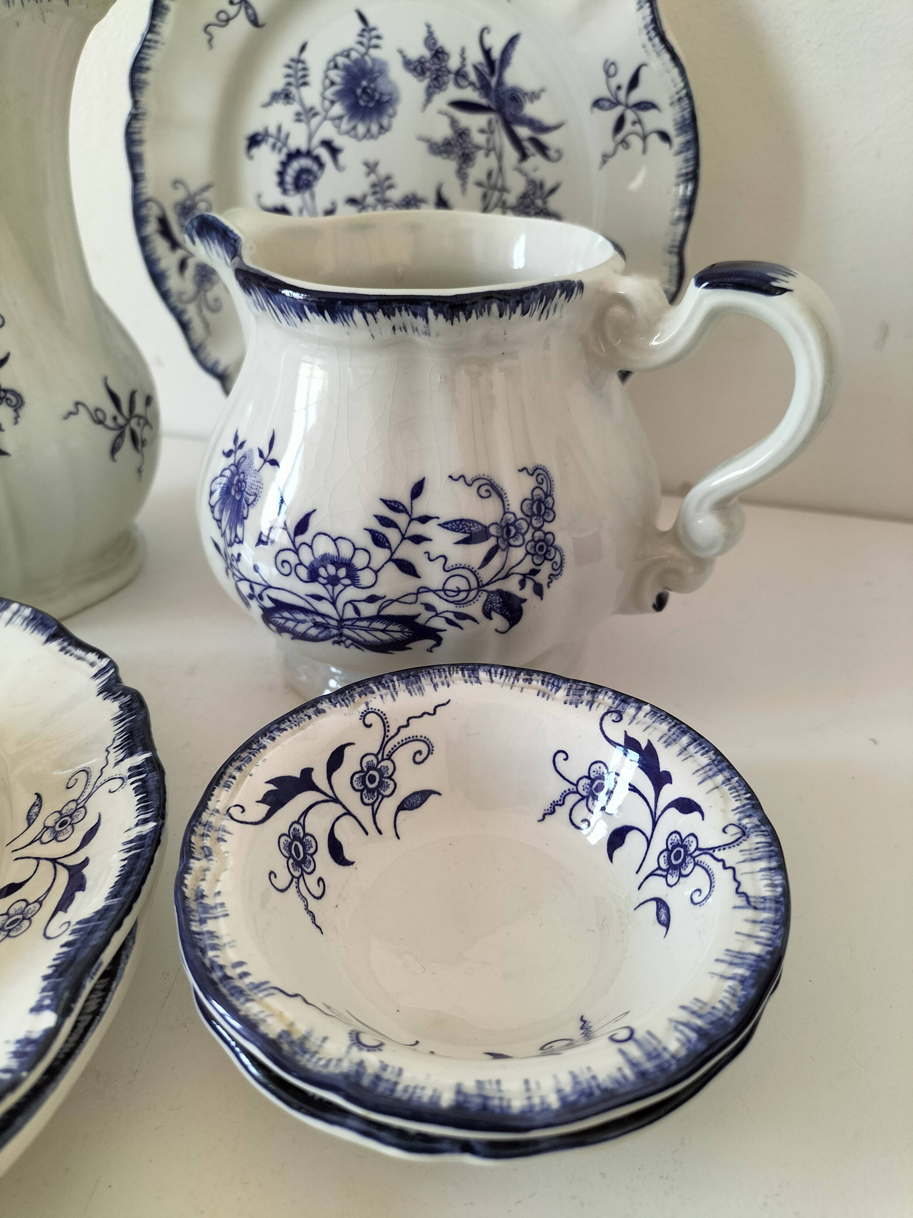 Service brunch Sarreguemines old blue Lancaster