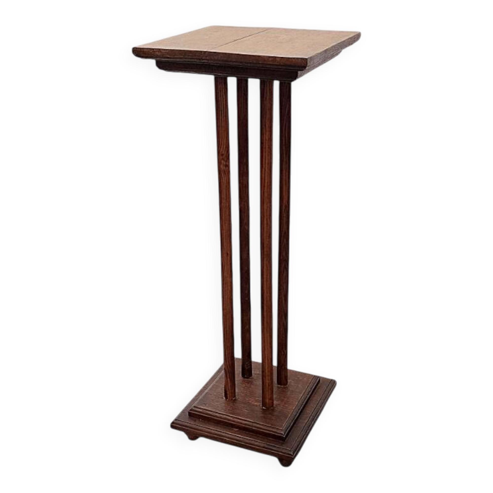 Antique French Oak And Pine Planting Table. early 1900s