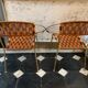 Series of 6 garden armchairs and patio Scoubidou', Italian Vintage Design 1950s