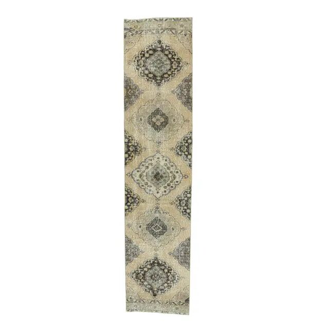 Tapis kilim oushak turc vintage en laine
