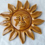 Ceramic wall sun