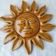 Ceramic wall sun