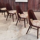 Suite de 4 chaises Ton 514 Oswald Haerdtl
