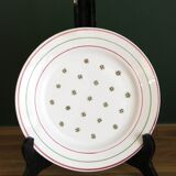 6 assiettes à dessert Lunéville modèle " Yveline"
