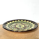 Decorative plate Faïencerie St Jean de Bretagne 1960