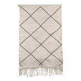 Véritable tapis berbère Beni Ouarain Kilim • Laine naturelle