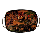 Vintage hunting formica tray