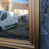 Old mirror gilded 77cm x 51cm