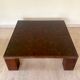 Wooden coffee table by Rolf Middelboe & Gorm Lindum for Tranekaer, Denmark, 1970