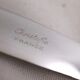 Christofle Vendôme Shell, 62-piece cutlery set, silver-plated knives.