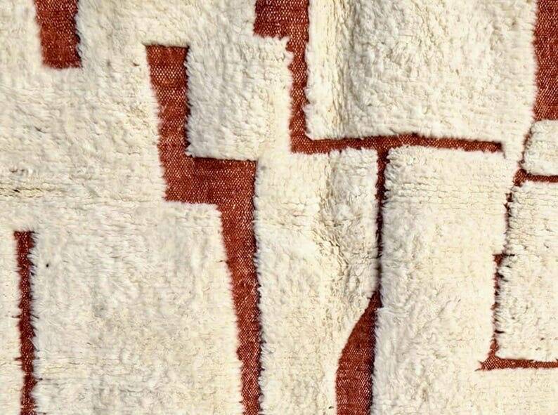 Moroccan Berber wool rug size 300x400 cm