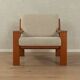 brutalism armchair, vintage