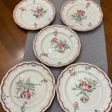 5 flat plates Lunéville