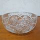 Cut crystal salad bowl