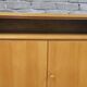 Small Scandinavian sideboard with compass legs, 1970s