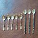 Small gold spoons