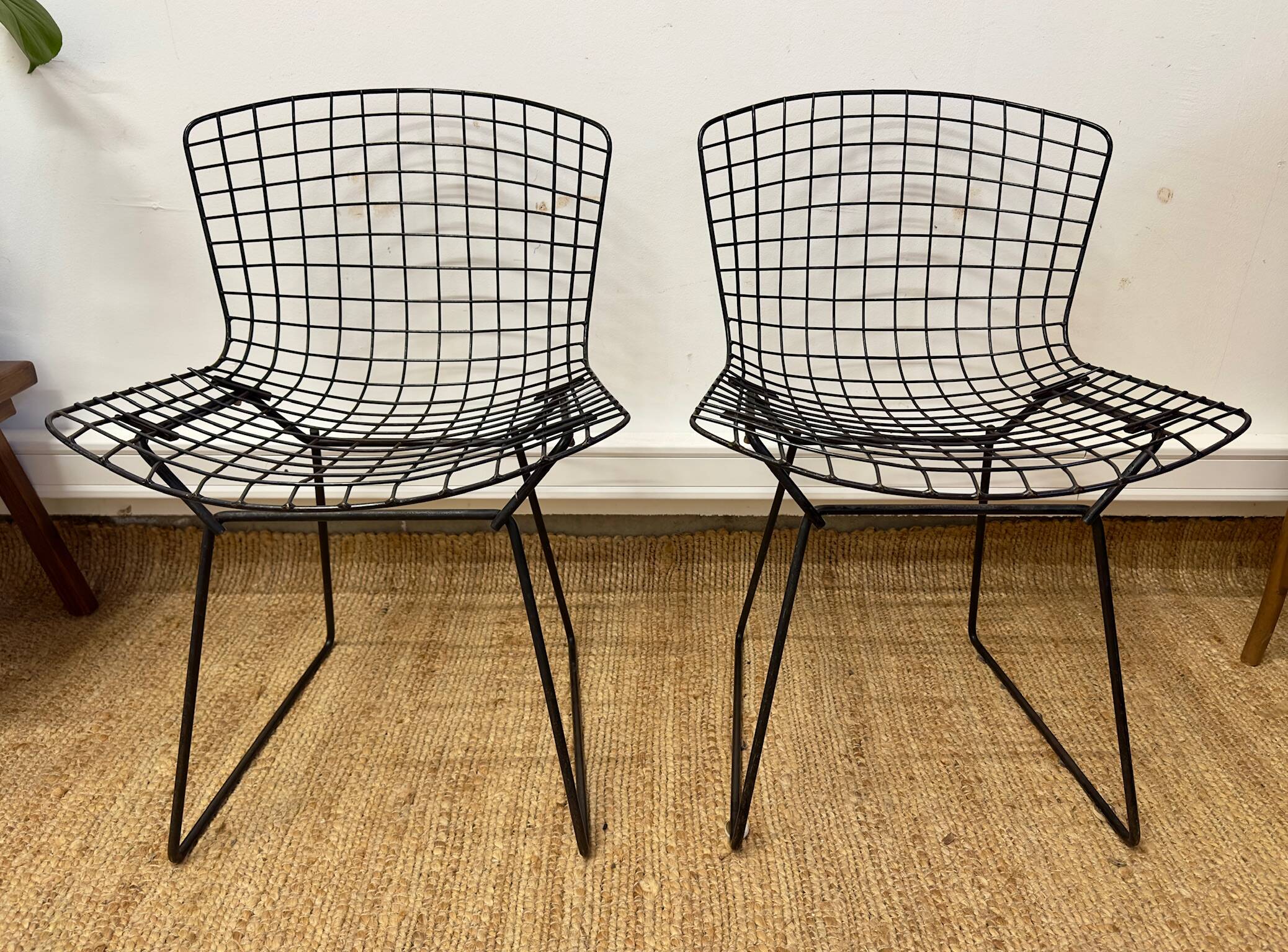 Bertoia chair pair for Knoll – Wire Chair model
