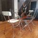 Paire de chaises en formica