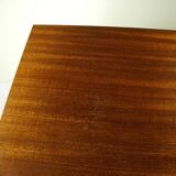 1960s bedside table with tapered legs