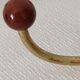 Patères art déco laiton bakelite