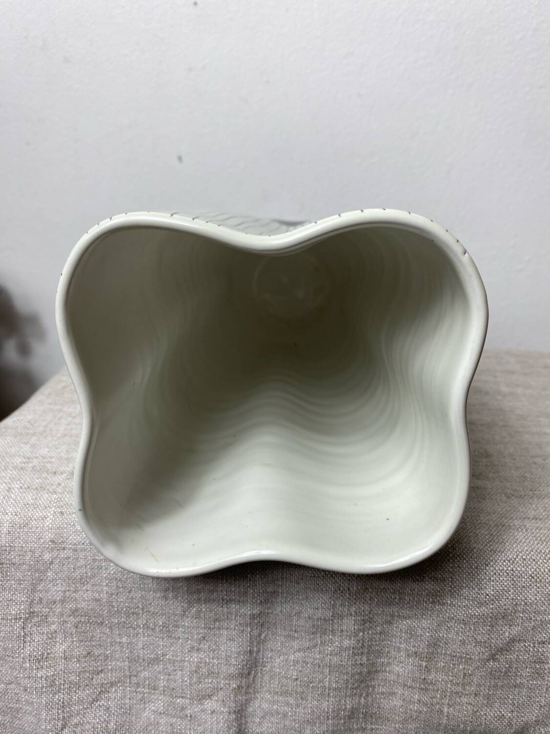 Vintage ceramic vase from Italy