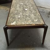 Coffee table top resin onyx 60s