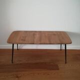 An elm coffee table
