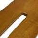 Vintage wooden wall shelve rack bookshelf in wood minimalist