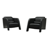 Rare set of two Ypsilon lounge chairs by Ulf Moritz, 1980s The Netherlands.