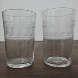 2 old glasses